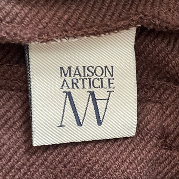 Maison Article SHOE PALACE premier essentials Brown Short Zipper Pocket Size: L - Picture 4 of 7